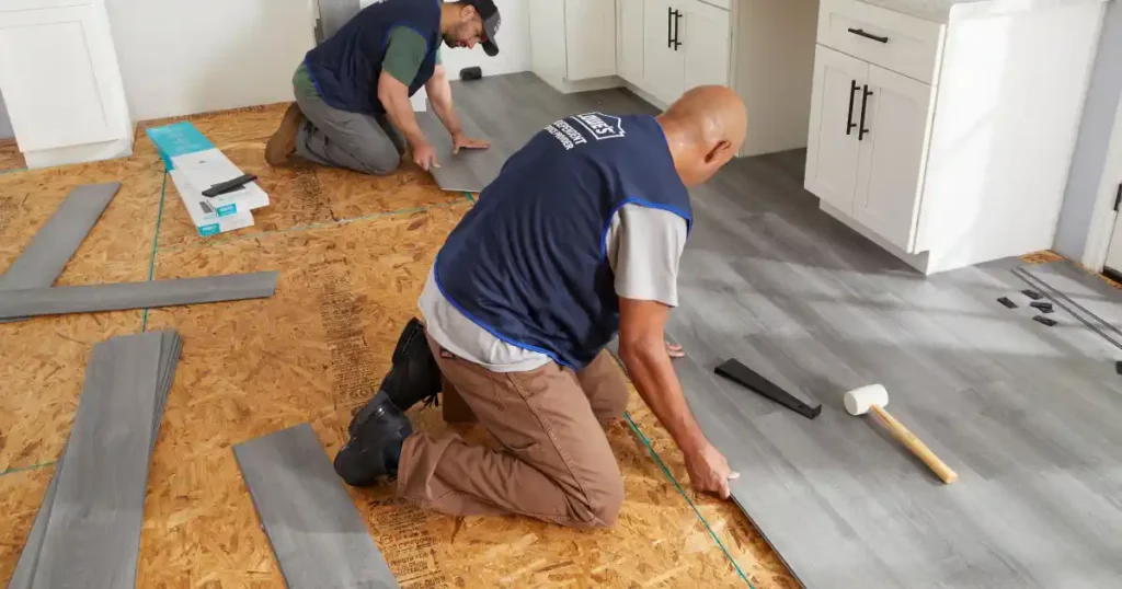 Vinyl Floor Installation in Fair Oaks CA